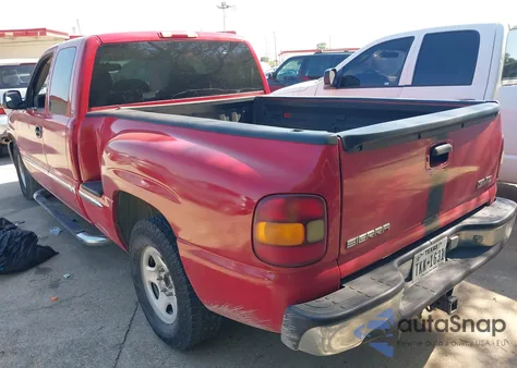 2001 GMC Sierra 1500 Sle from USA, damaged, VIN 2GTEC19T611199920